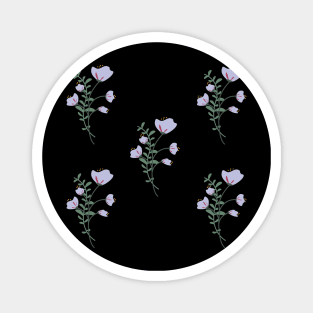 Lavender Floral pattern design Magnet